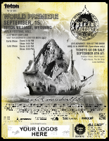 TGR TDF Flyer with a logo banner