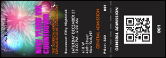 Fireworks Event Ticket