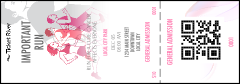 Run for a Cause Pink Event Ticket