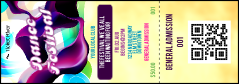 Disco Dance Festival Event Ticket
