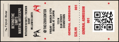 MMA Old School Event Ticket
