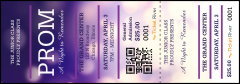 Abstract Lights Event Ticket