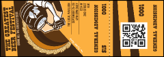Beer Festival Artisan Event Ticket