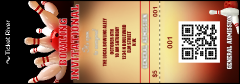 Bowling League Event Ticket