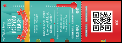 Fundraising Thermometer Event Ticket