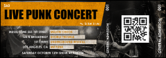 Punk Rock Event Ticket