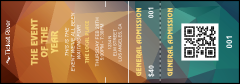 All Purpose Geometric Event Ticket