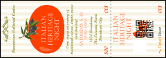 Tuscany Event Ticket