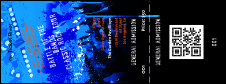 Rock Concert Blue Event Ticket