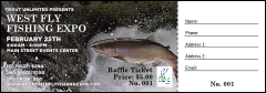 TU Steelhead Trout Raffle Ticket