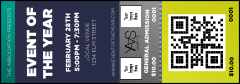 YAAS QR Event Ticket