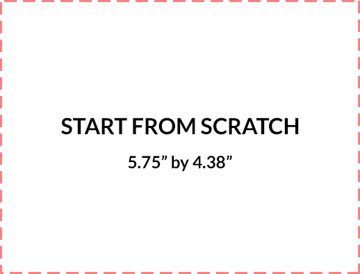 Design Your Own Envelope A2