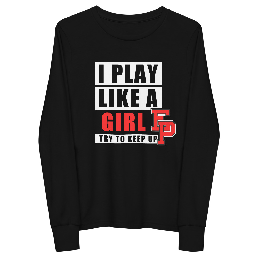 Youth Female Long Sleeve T-shirts Option 3