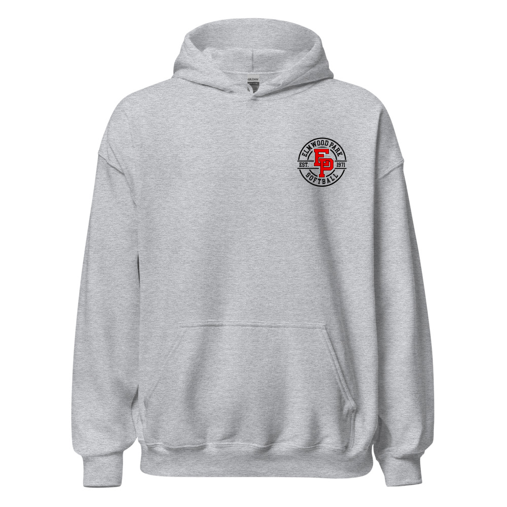 Unisex Adult Hoodie Sweatshirts Left Chest Logo Option 2
