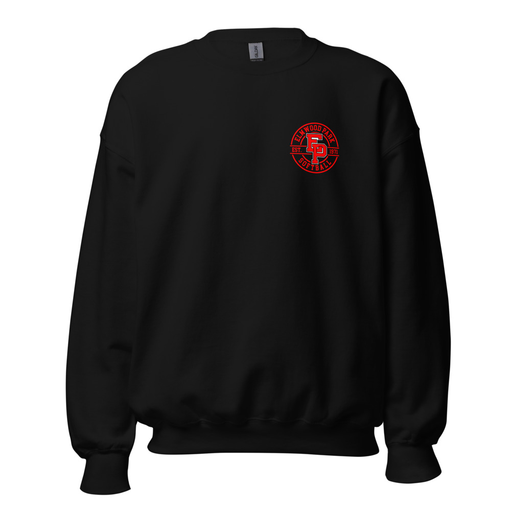 Unisex Adult Crew Neck Sweatshirts Left Chest Logo Option 2