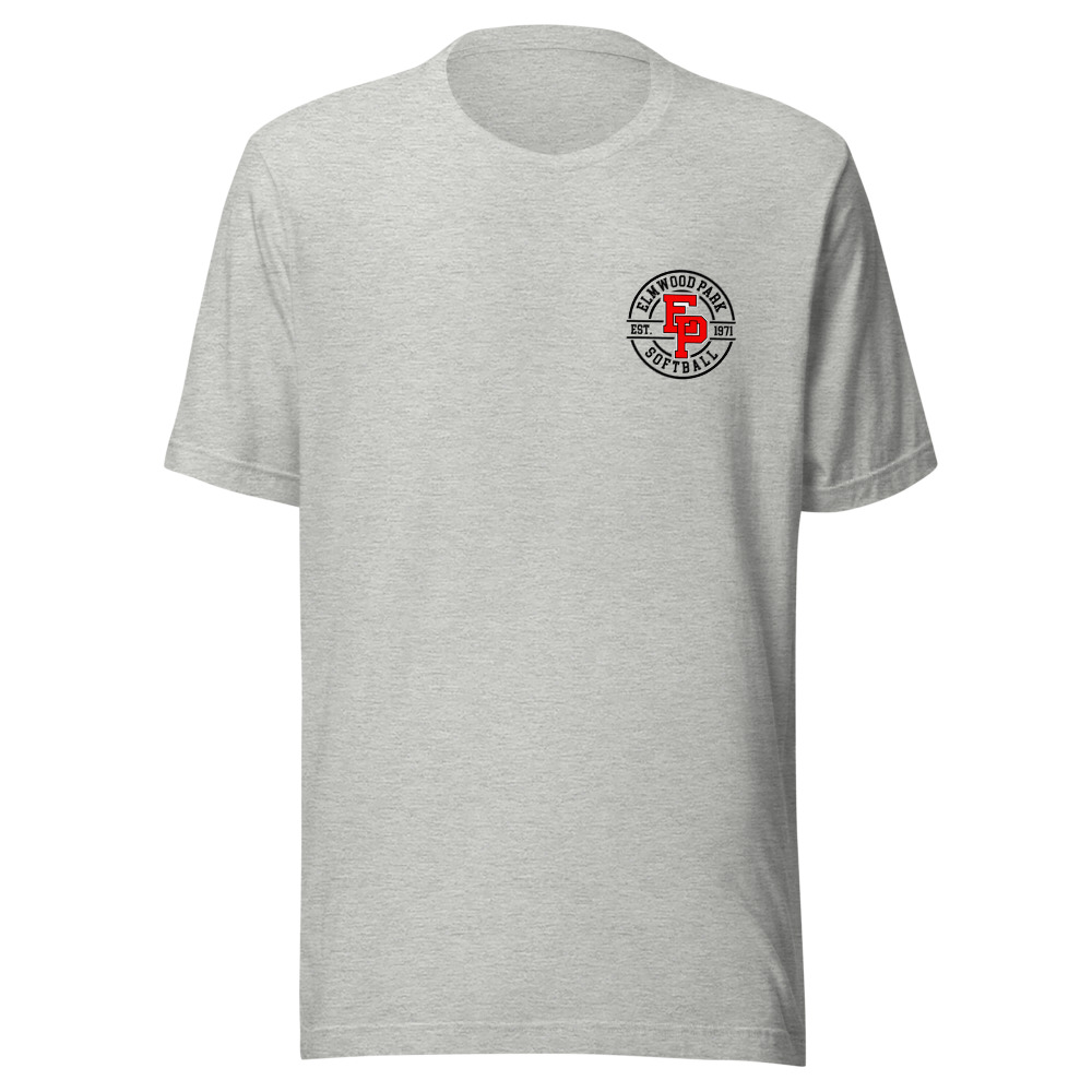 Unisex Adult Short Sleeve Left Chest Logo T-shirts Option 2