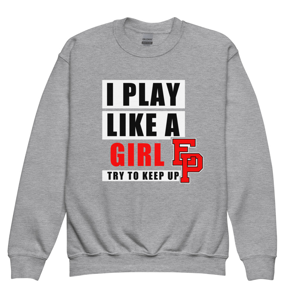 Youth Female Crew Neck Sweatshirts Option 3