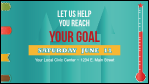 Fundraising Thermometer Facebook Event Cover