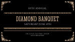 Diamonds Black Facebook Event Cover