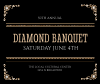 Diamonds Black Facebook Post