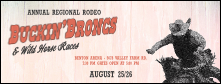 Bucking Bronco Rodeo Facebook Cover