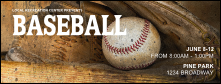 Baseball Camp Facebook Cover