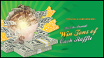 Cash Raffle Green Facebook Event Cover
