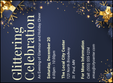 Glittering Celebration Invitation