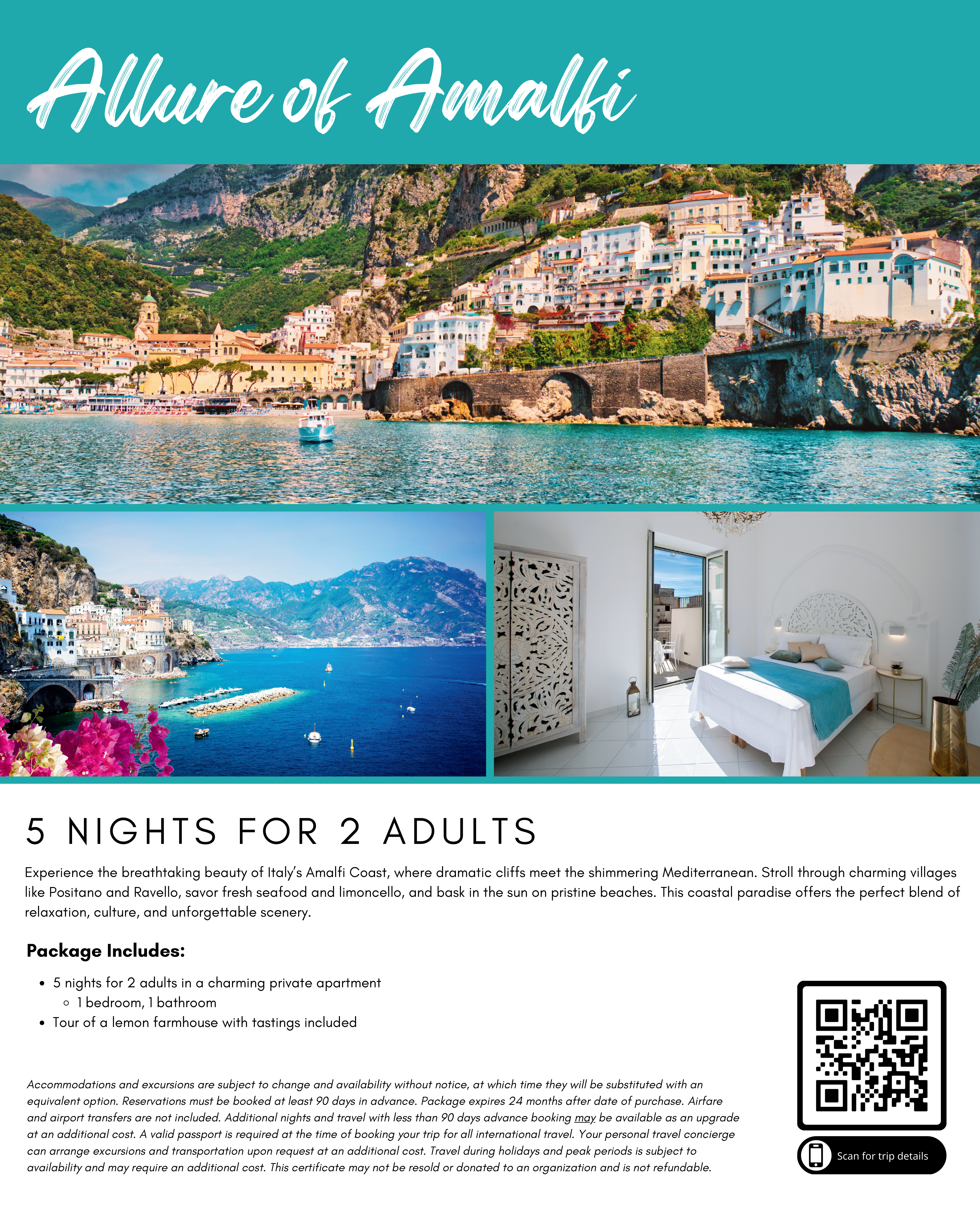 Amalfi Coast for 2