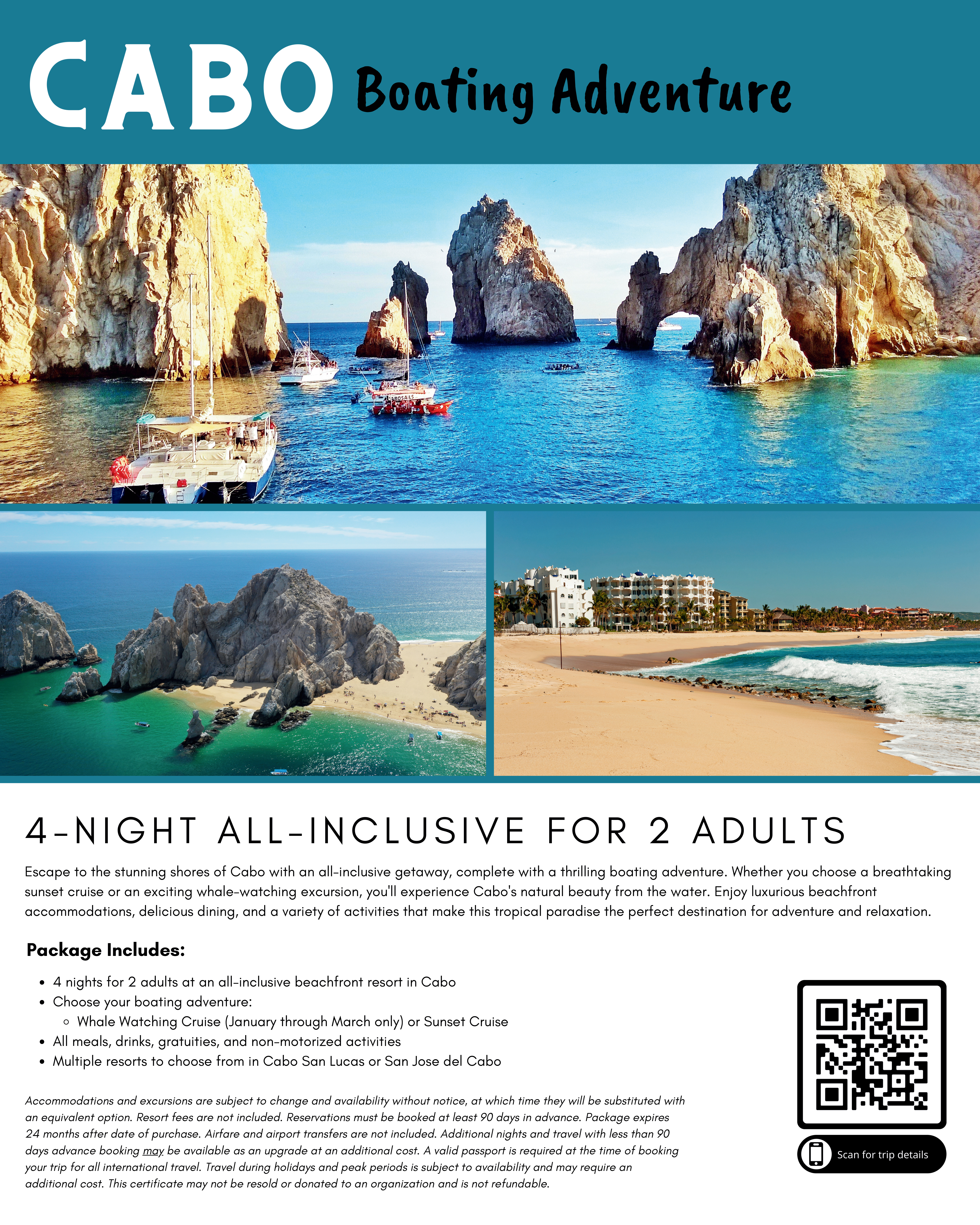 Cabo Boating Adventure All-Inclusive