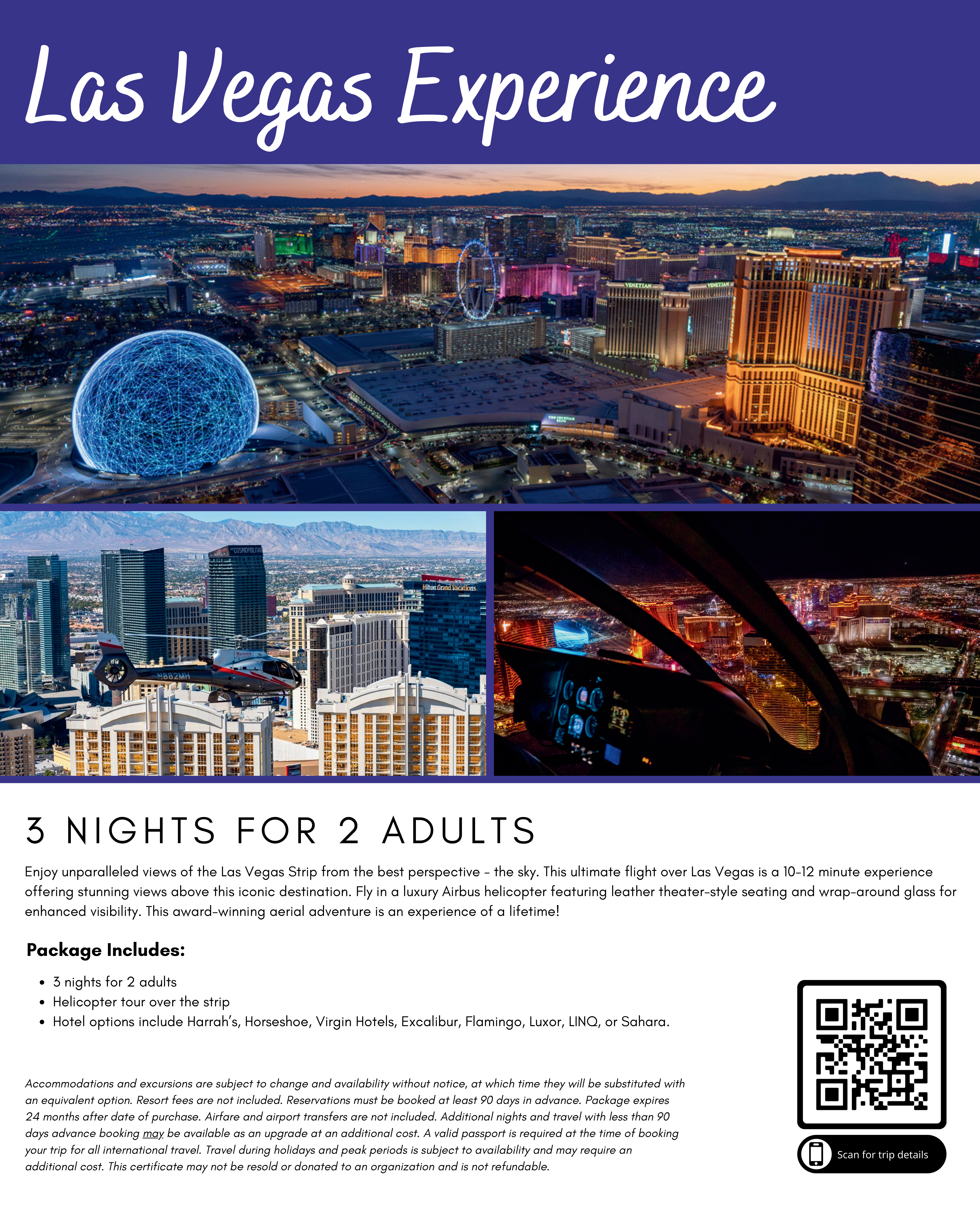 Las Vegas Experience for 2