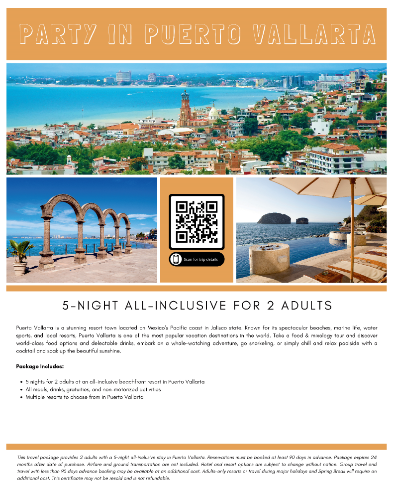 Puerto Vallarta - 5 Nights for 2 Poster