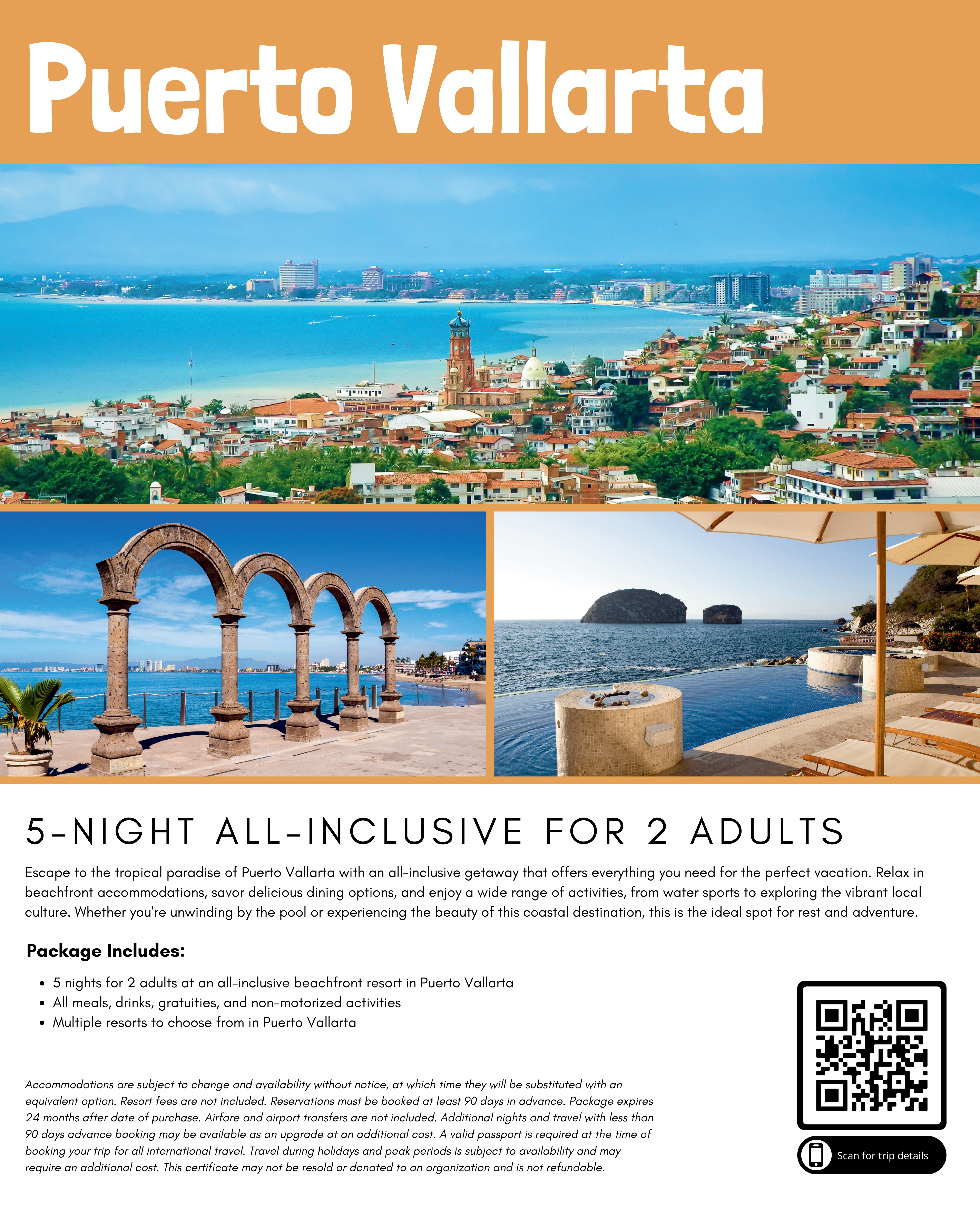 Puerto Vallarta All-Inclusive for 2