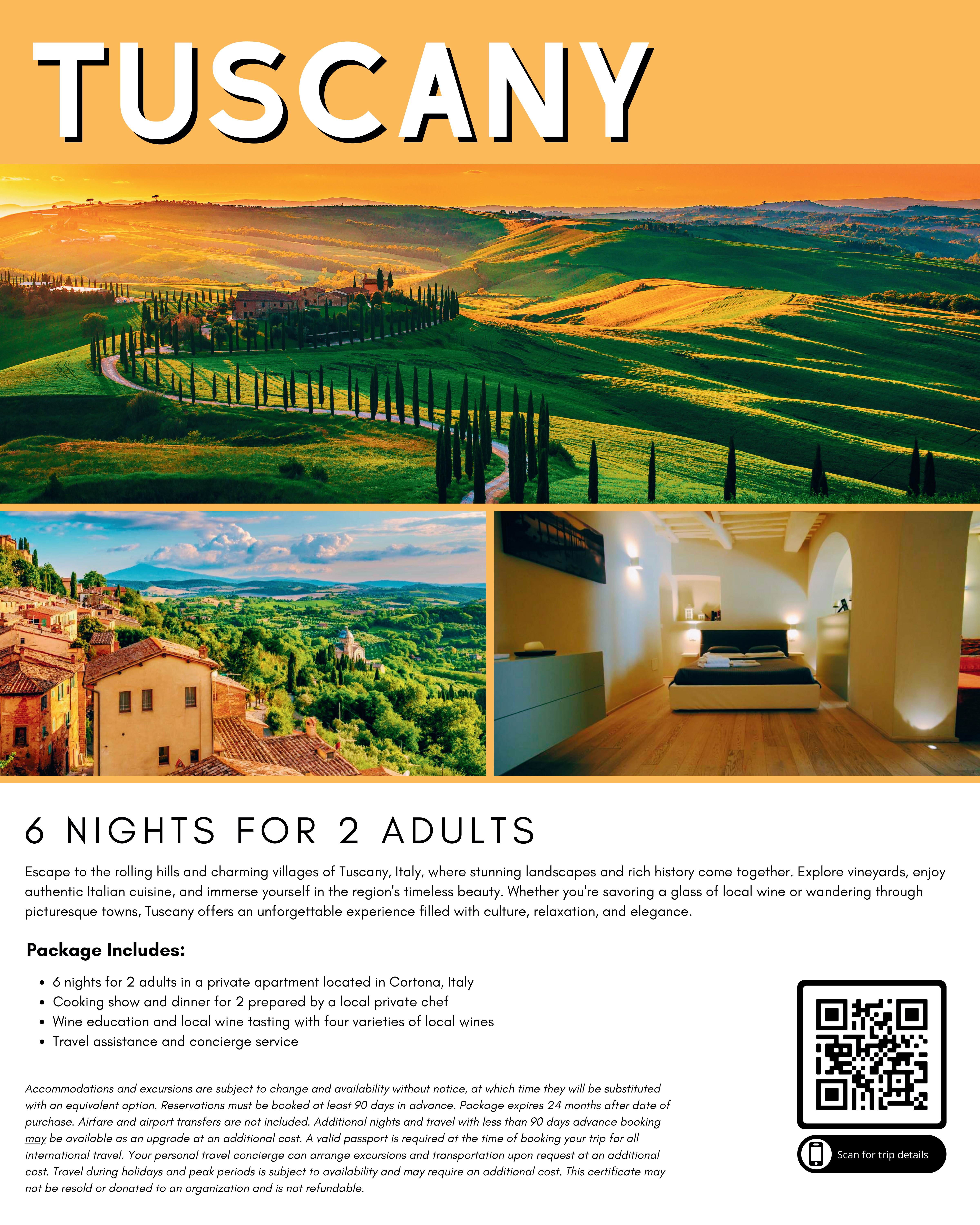 Tuscany for 2