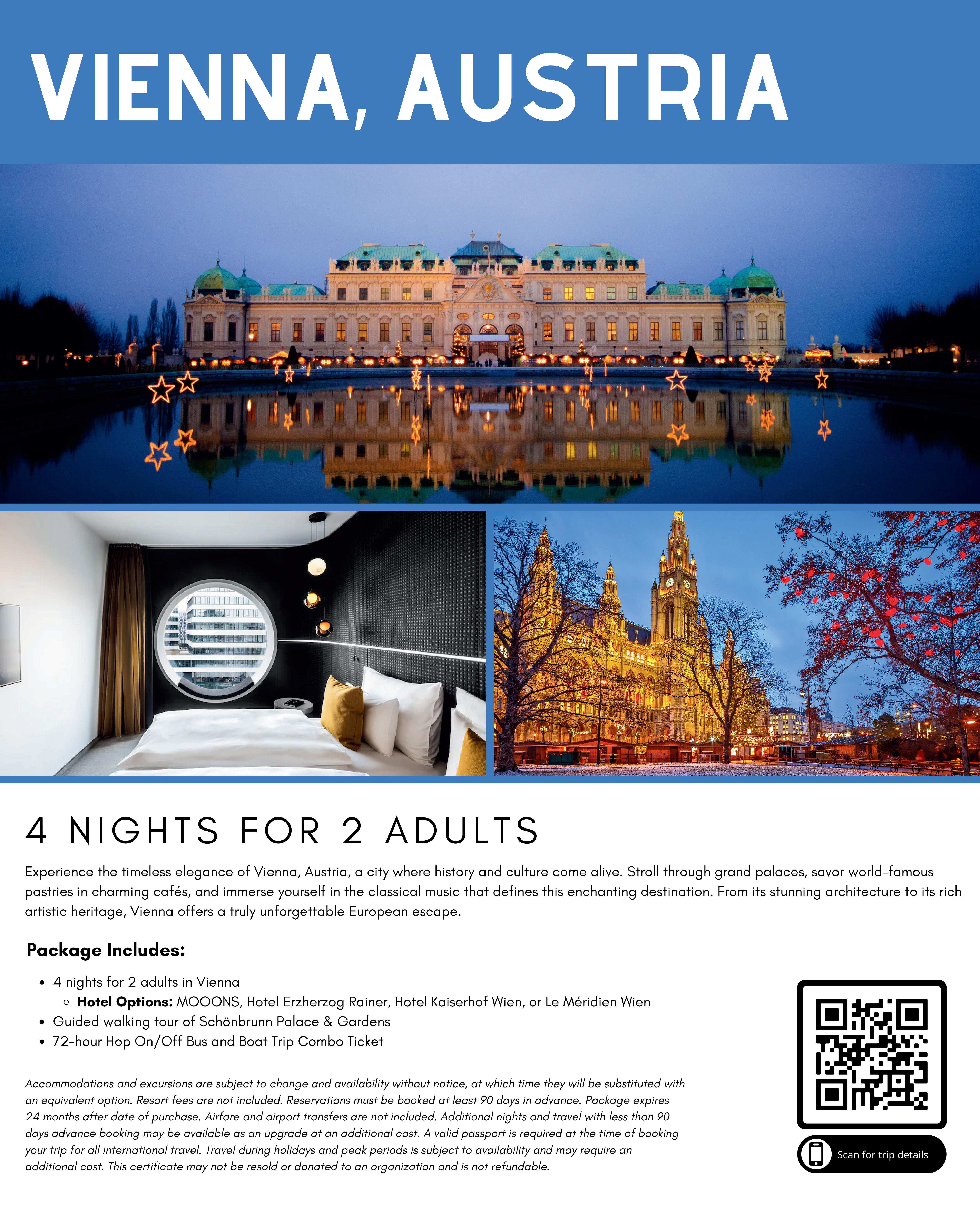 Vienna, Austria for 2