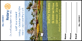 Rotary Golf Raffle Ticket