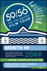 5050 Film Tour Logo Poster