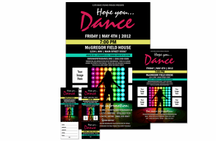 Stage Lights Silhouette