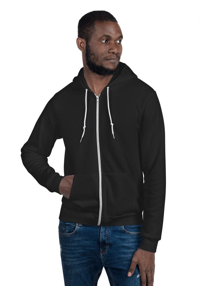 Unisex Flex Fleece Zip Hoodie