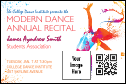 Modern Dance Economy Event Badge Economy Event Badge