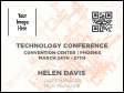 Conference Series: Red Tech Economy Event Badge