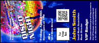 Disco VIP Event Badge Large
