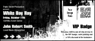 Hip Hop BW VIP Event Badge Large