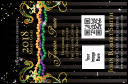 Mardi Gras Prom VIP Event Badge Small VIP Event Badge Small