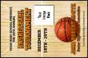 Basketball Court VIP Event Badge Small
