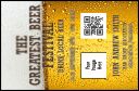 Beer Festival VIP Event Badge Small
