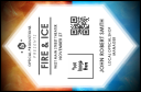 Fire and Ice VIP Event Badge Small