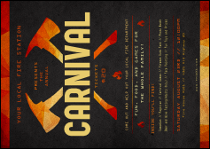 Fire Department Club Flyer