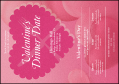 Valentine's Dinner Date  Club Flyer