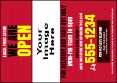 We Are Open Club Flyer